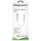 ChargeWorx Lightning Headphone Adapter (White, 3")