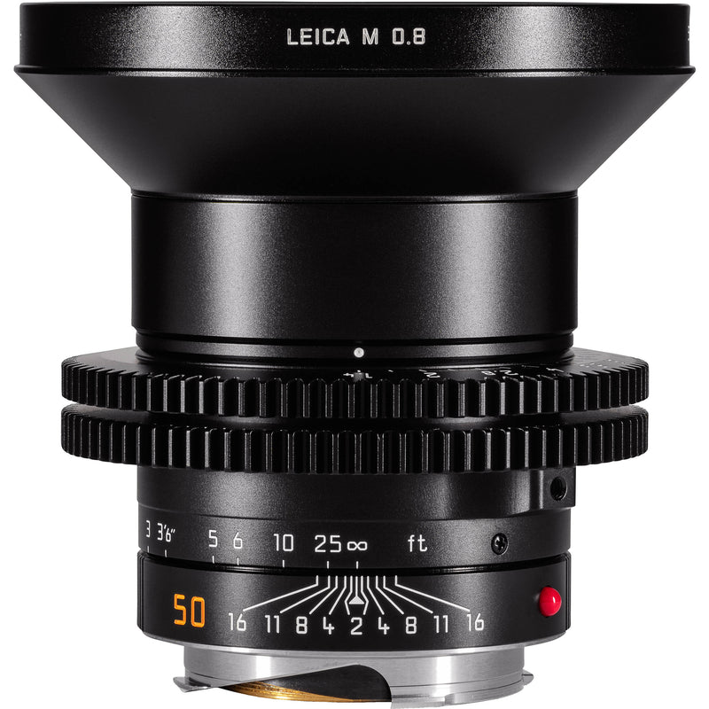 Leitz Cine 50mm M 0.8 f/1.4 Full Frame M-Mount Lens (Feet)