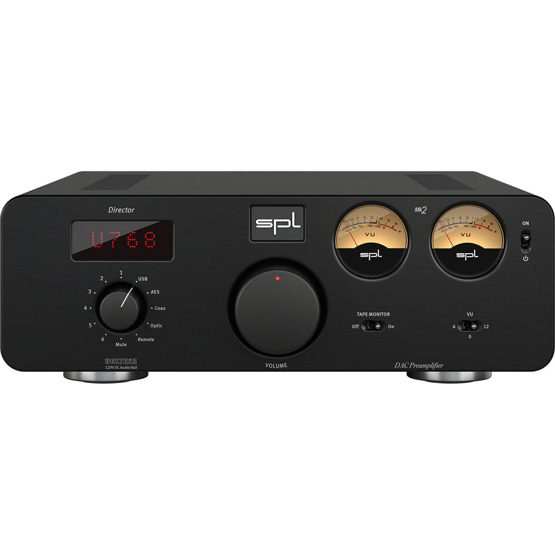 SPL Director Mk2 D to A/PreAmp + DAC768 - Black