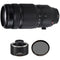 FUJIFILM XF 100-400mm f/4.5-5.6 R LM OIS WR Lens with 2x Teleconverter and Circular Polarizer Filter Kit