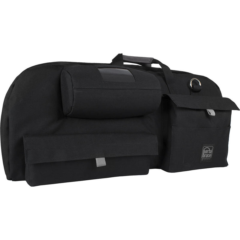 Porta Brace Carry-On Camcorder Case with Plastic Viewfinder Guard (Black,&nbsp;Large)