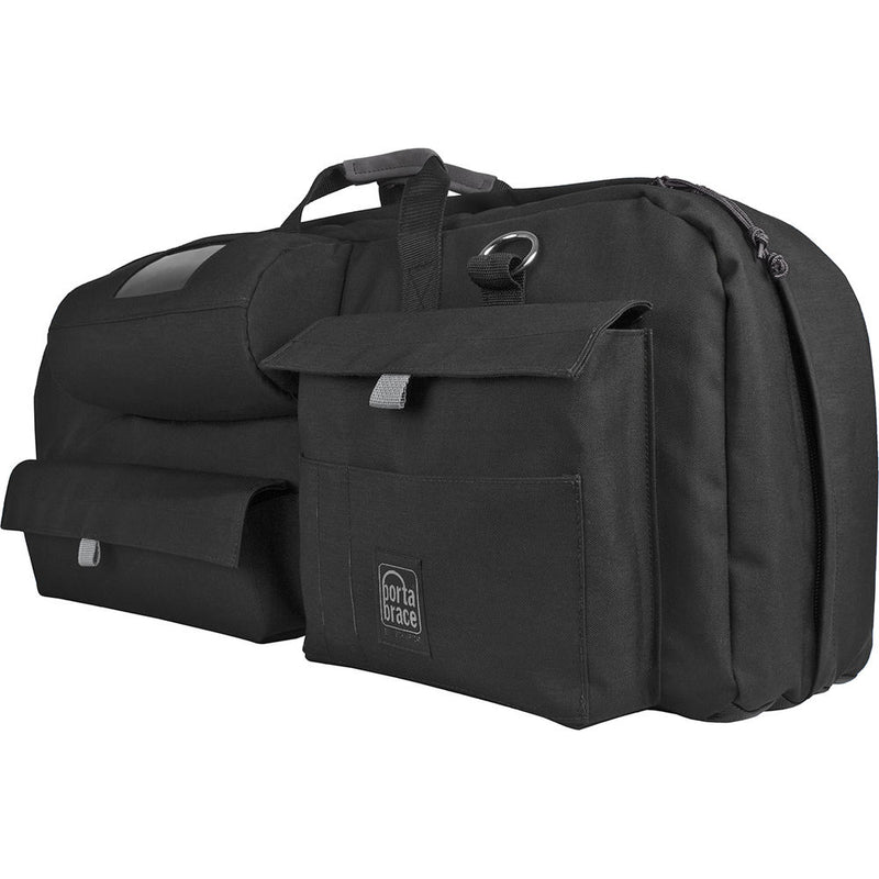 Porta Brace Carry-On Camcorder Case with Plastic Viewfinder Guard (Black,&nbsp;Large)