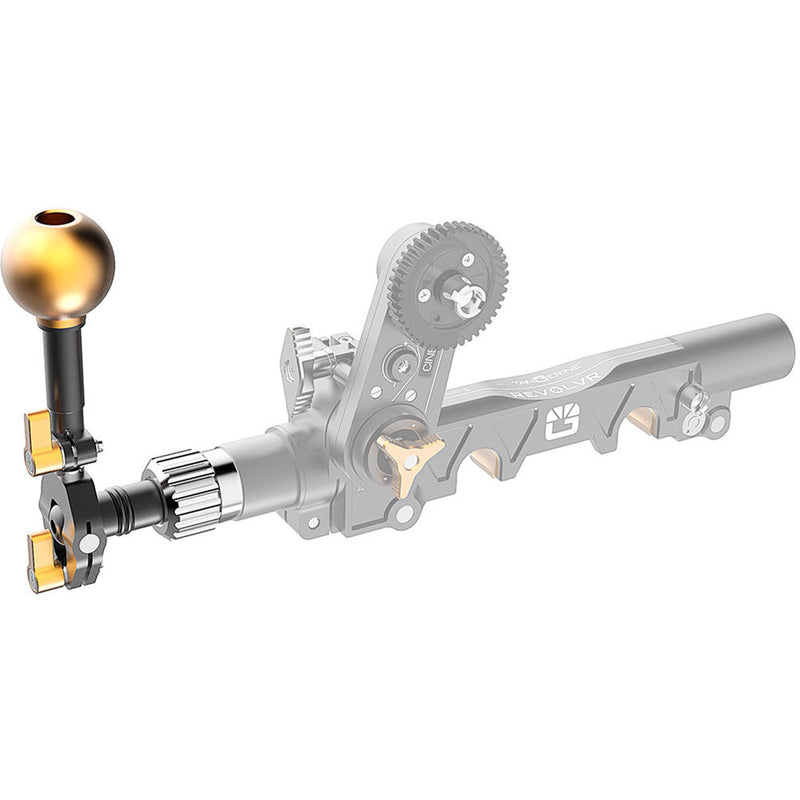 Bright Tangerine 4D Speed Crank with Zero Backlash Coupling
