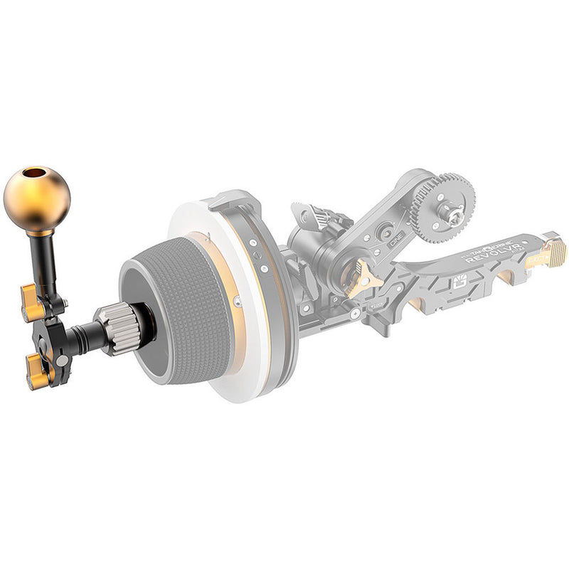 Bright Tangerine 4D Speed Crank with Zero Backlash Coupling