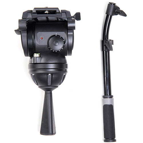 miliboo Broadcast Tripod Kit with M8 Fluid Head (Aluminum)