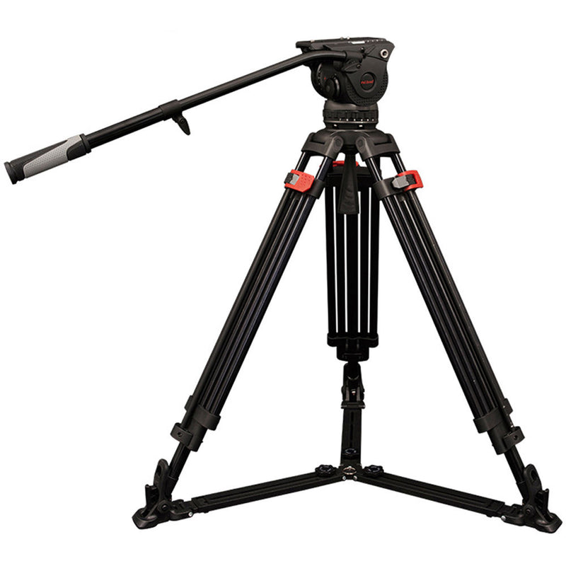 miliboo Broadcast Tripod Kit with M8 Fluid Head (Aluminum)