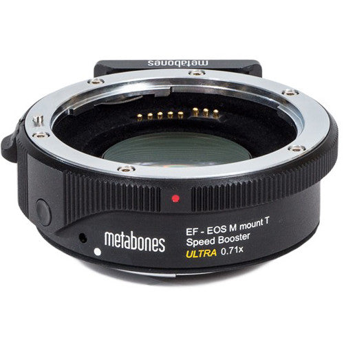 Metabones T Speed Booster Ultra 0.71x Adapter for Canon Full-Frame EF-Mount Lens to Canon EF-M Mount Camera