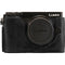 MegaGear Ever Ready PU Leather Half Case and Strap for Panasonic Lumix DC-GX9 (Black)