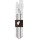 Belkin DuraTek Plus Lightning to USB Type-A Cable with Strap (6', White)