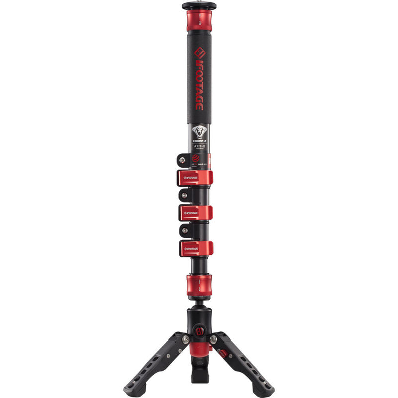 iFootage Cobra 2 A180-II Aluminum Monopod with Low-Profile Tripod