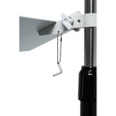 CTA Digital Adjustable Keyboard Stand Add-On for Tablet Floor Stands