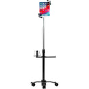 CTA Digital Cup Holder and Towel Rack Gym Buddy Add-On for Tablet Floor Stands