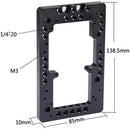 CAMVATE Cheese Plate For Double-Side Power Supply System