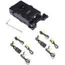 CAMVATE Double-Sided V-Lock Mounting Plate Power Supply Splitter