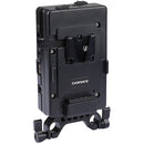 CAMVATE Double-Sided V-Lock Mounting Plate Power Supply Splitter