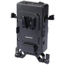 CAMVATE Double-Sided V-Lock Mounting Plate Power Supply Splitter