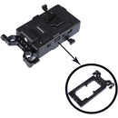 CAMVATE Double-Sided V-Lock Mounting Plate Power Supply Splitter