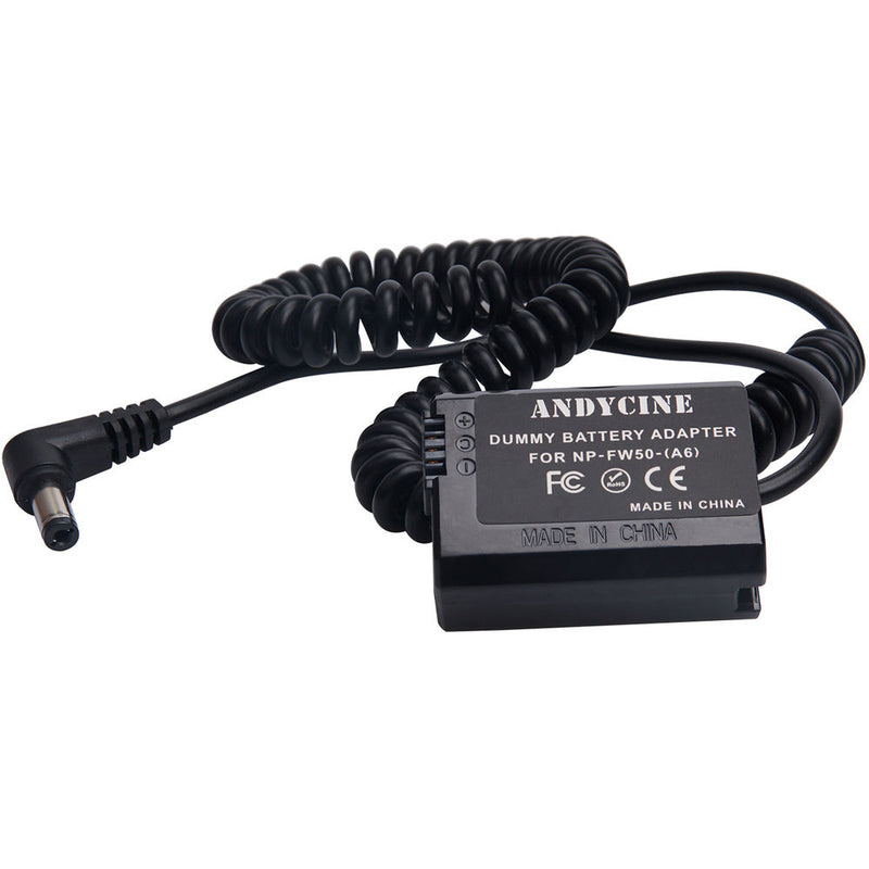 ANDYCINE NP-FW50 Dummy Battery Adapter