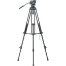 Libec TH-Z S4 Fluid Head, Tripod, 15.5" Slider & Carry Case Kit