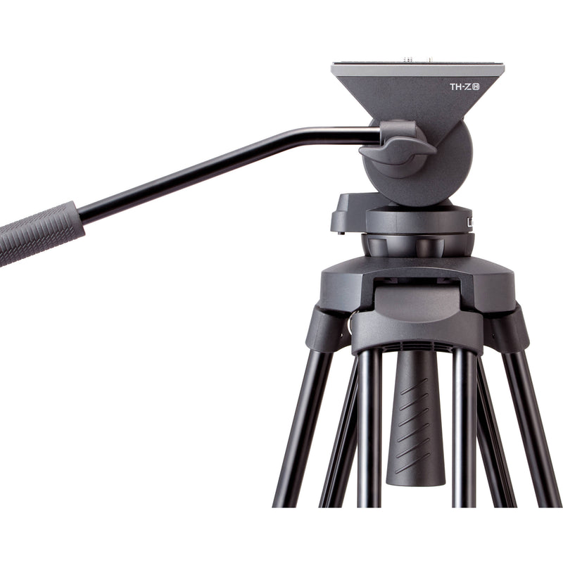 Libec TH-Z S4 Fluid Head, Tripod, 15.5" Slider & Carry Case Kit