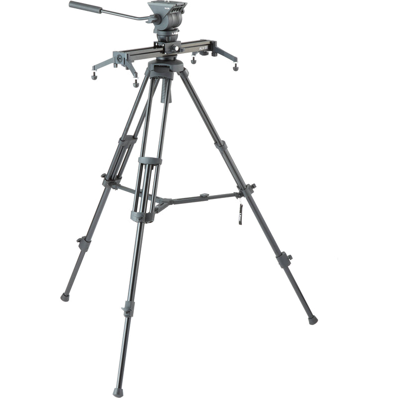 Libec TH-Z S4 Fluid Head, Tripod, 15.5" Slider & Carry Case Kit