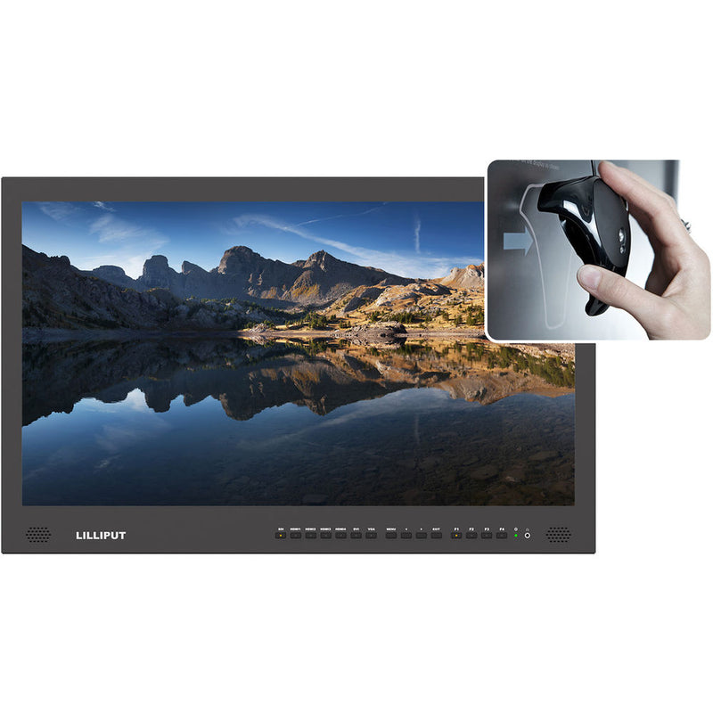 Lilliput BM280-4KS Carry-On 4K Broadcast Monitor (Gold Mount)
