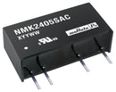 MURATA POWER SOLUTIONS NMK0505SC Isolated Board Mount DC/DC Converter, 3kV Isolation, 2 Output, 2 W, 5 V, 200 mA, -5 V, 200 mA