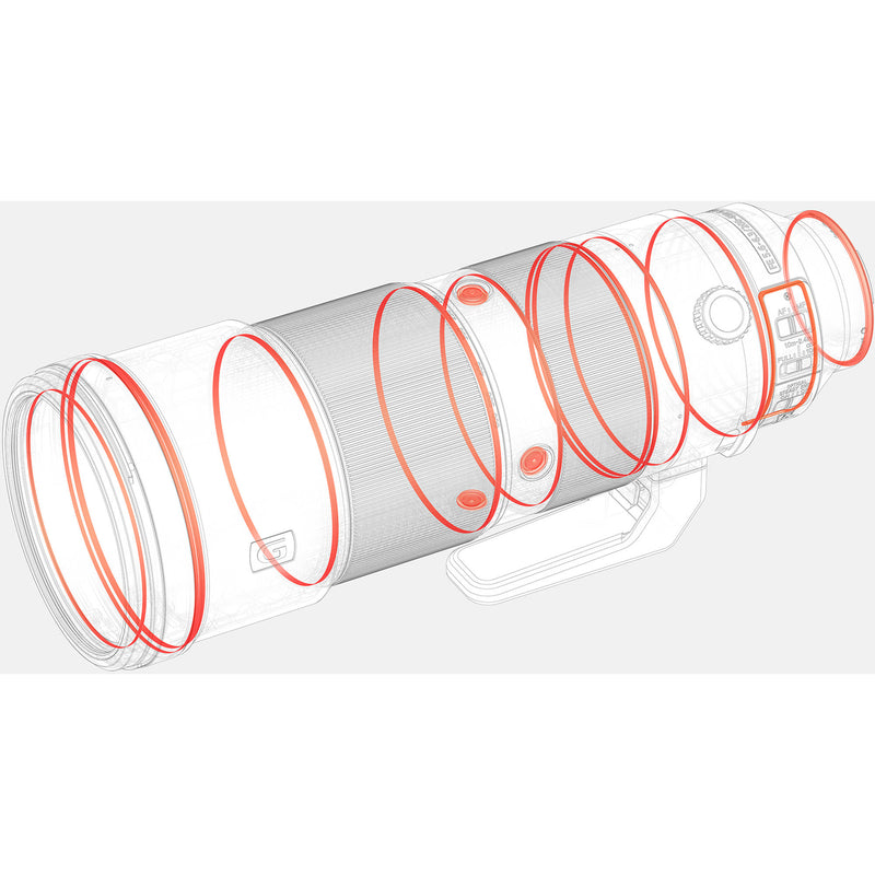 Sony FE 200-600mm f/5.6-6.3 G OSS Lens