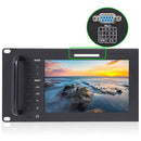 FeelWorld D71 Dual 7" 3 RU Rackmount 3G-SDI/HDMI LCD Monitor
