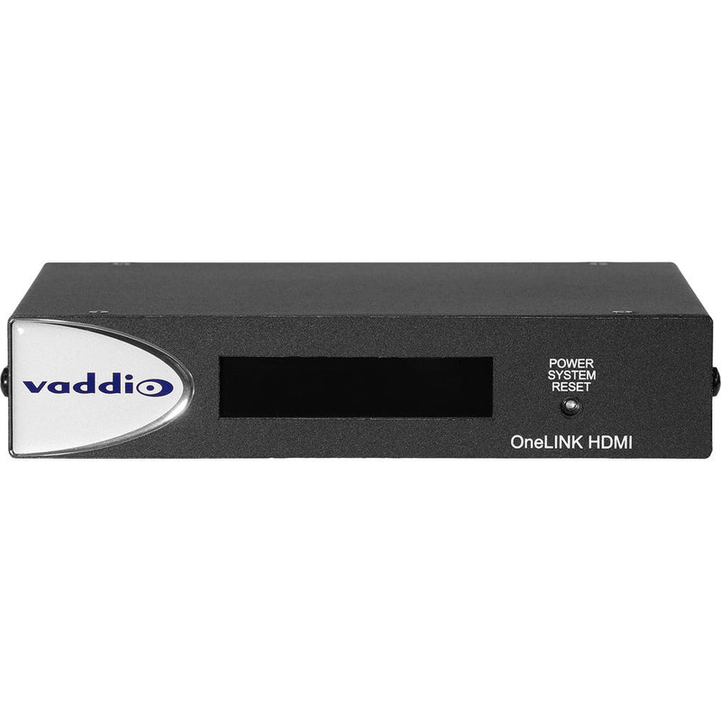 Vaddio RoboSHOT In-Wall Smart Glass OneLINK HDMI System (Black)