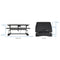 Mount-It! Electric Standing Desk Converter with Built-In USB Charging Port