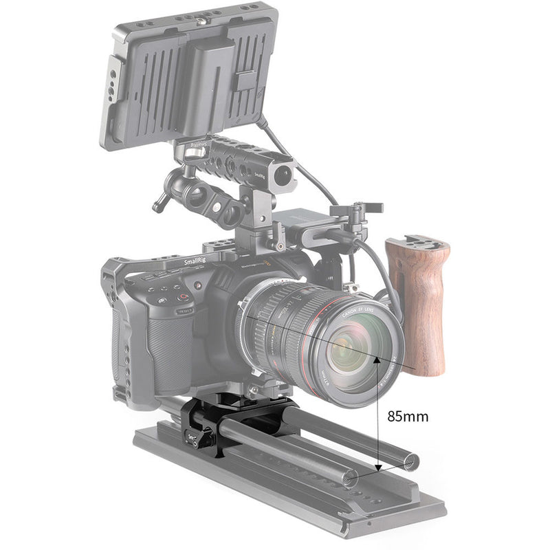 SmallRig 501PL-Compatible Baseplate for BMPCC 6K and 4K