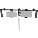 CAMVATE Dual 7" Director's Monitor Cage with Rubber Grips