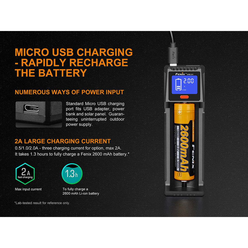 fenix flashlight charger Fenix Flashlight ARE-D1 Battery Charger India – Tanotis