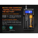 Fenix Flashlight ARE-D2 Battery Charger