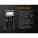 Fenix Flashlight ARE-D2 Battery Charger