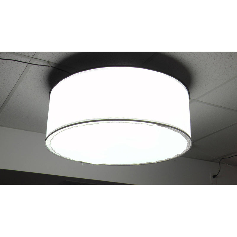 ALZO Drum Overhead Light with 85W 5500K CFL Bulbs