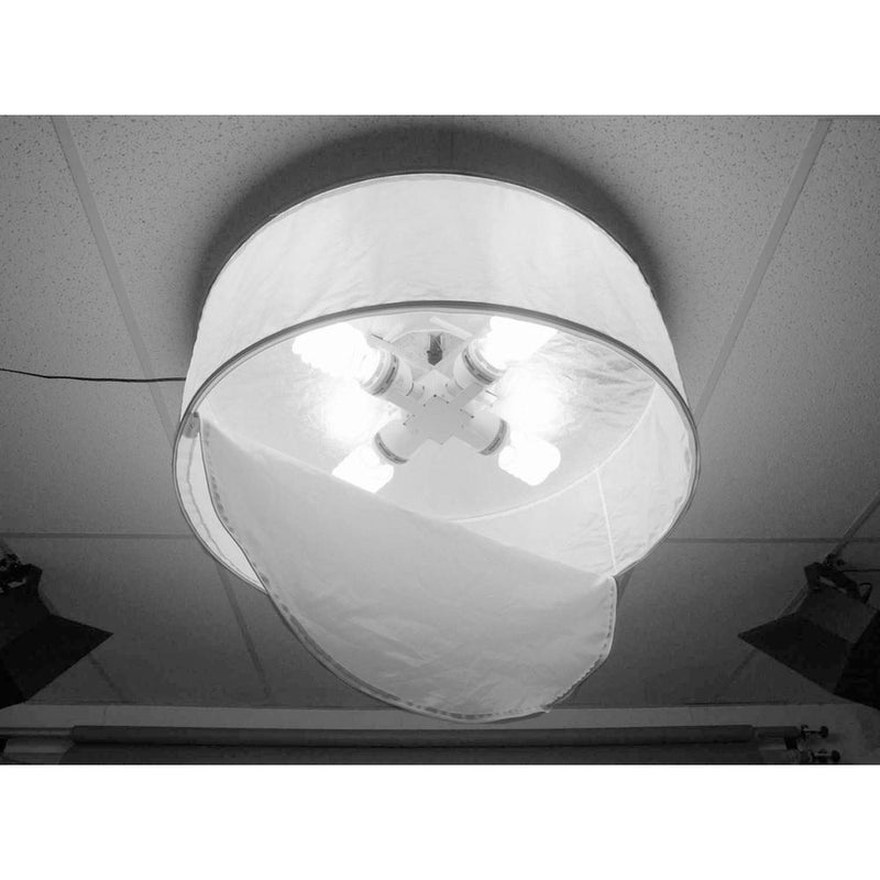 ALZO Drum Overhead Light with 85W 5500K CFL Bulbs