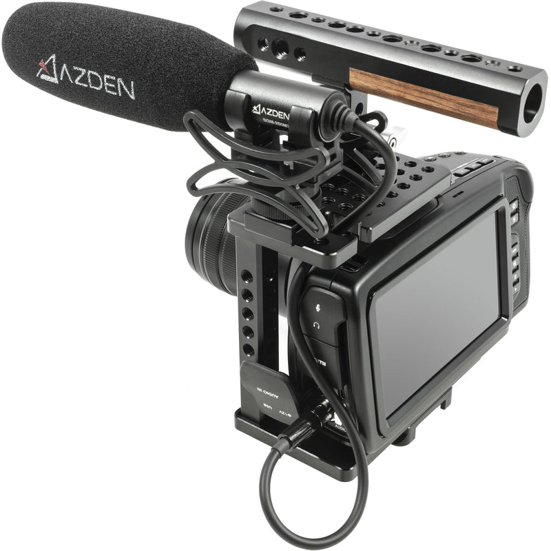 Azden SGM-250MX Compact Shotgun Microphone for Blackmagic Pocket Cinema Camera 4K