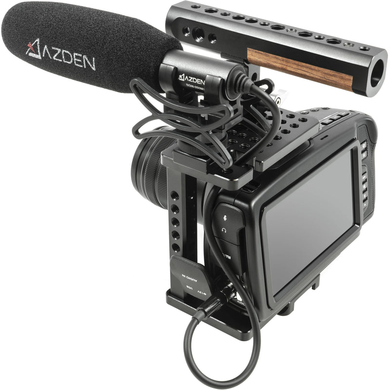 Azden SGM-250MX Compact Shotgun Microphone for Blackmagic Pocket Cinema Camera 4K
