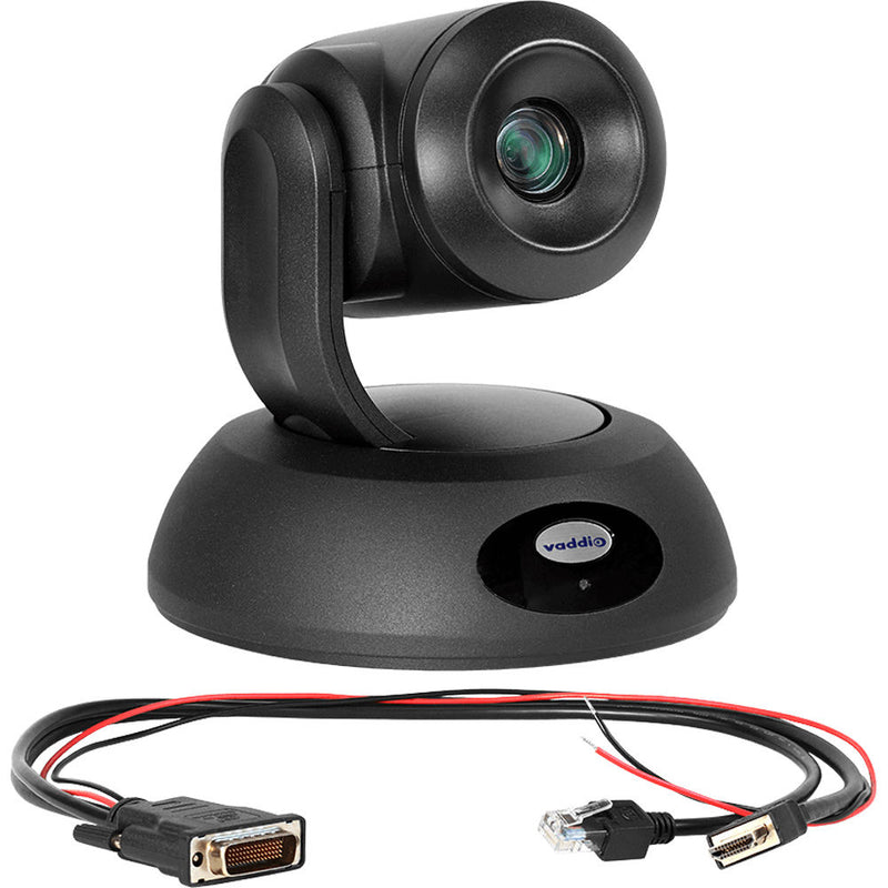 Vaddio RoboSHOT 12E HDMI Camera Kit for Polycom Codecs (Black)