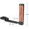 CAMVATE Extension Bracket & Wooden L-Shaped Handgrip for DJI Osmo Pocket