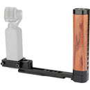 CAMVATE Extension Bracket & Wooden L-Shaped Handgrip for DJI Osmo Pocket
