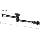 CAMVATE Magic Arms with Shoe Mounts (7 & 11", Black Knob)
