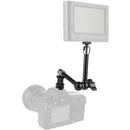 CAMVATE Magic Arms with Shoe Mounts (7 & 11", Black Knob)