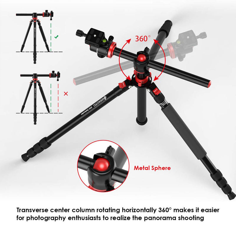 GEEKOTO X25 Defender 75" Tripod