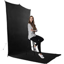 Savage Backdrop&nbsp;Extended&nbsp;Travel Kit (Black, 5 x 12')