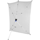 Savage Backdrop&nbsp;Travel Kit (White, 5 x 7')