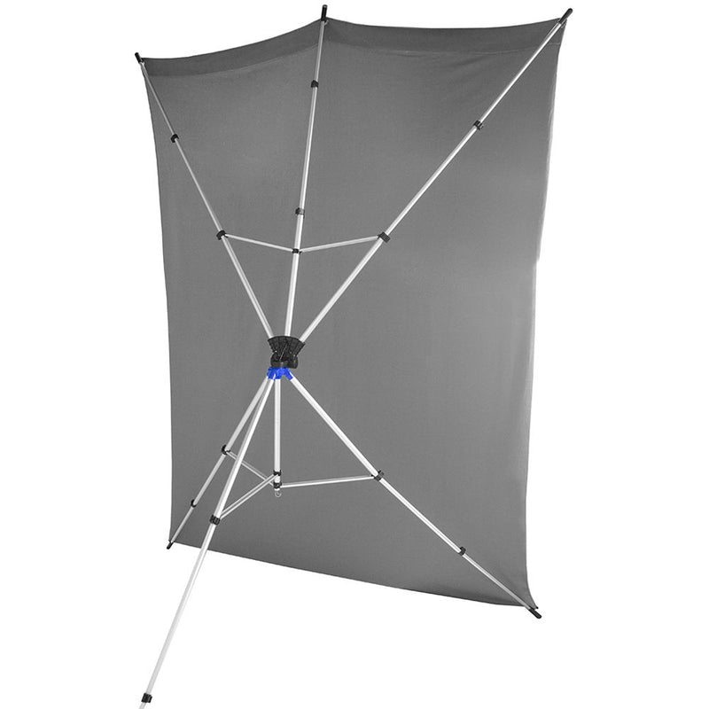 Savage Backdrop&nbsp;Travel Kit (Gray, 5 x 7')