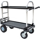 Backstage Equipment Magliner Modified Junior Cart with 18" Shelves